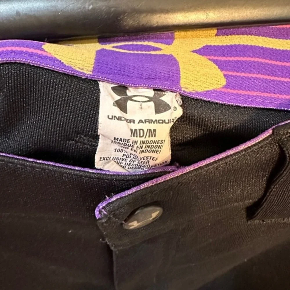 Under Armour Women's Utility‎ Softball Pants Medium Black - Picture 4 of 4